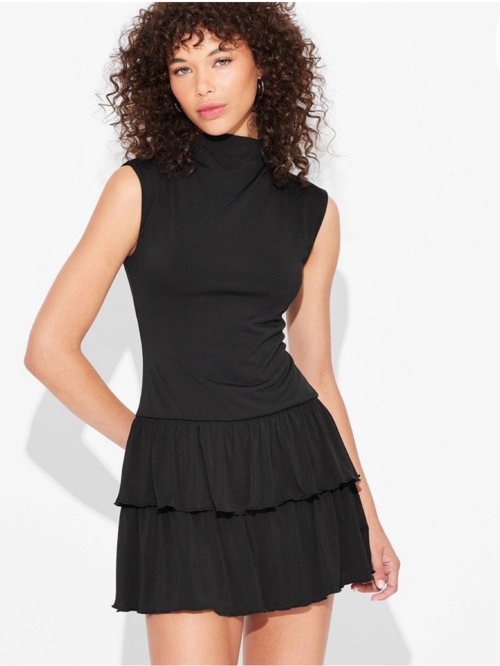 NWT Target Wild Fable Cap Sleeve Dropped Waist Shift Dress - Size S